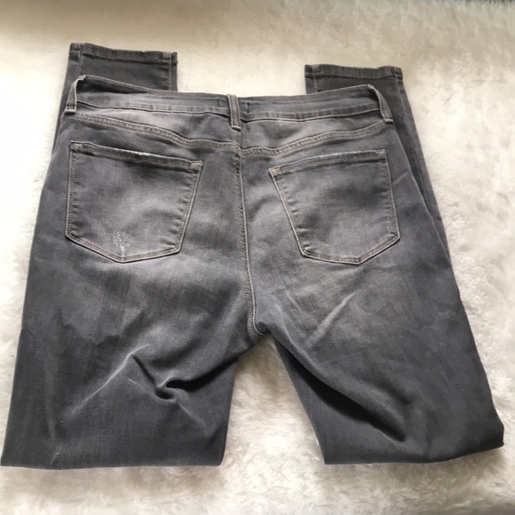 NYDJ Charcoal grey super skinny jeans 12 - Picture 5 of 15